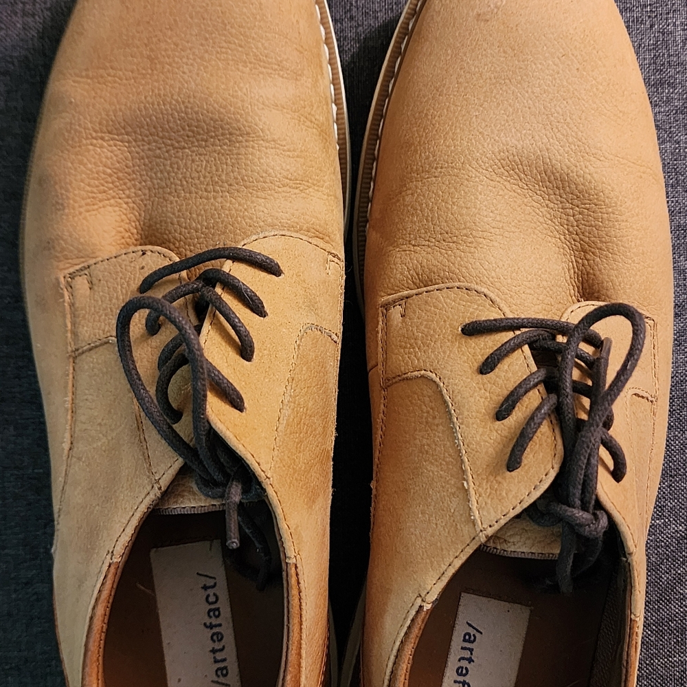Artefact Kakawan Nubuck Hybrid Derby 10 Tan
